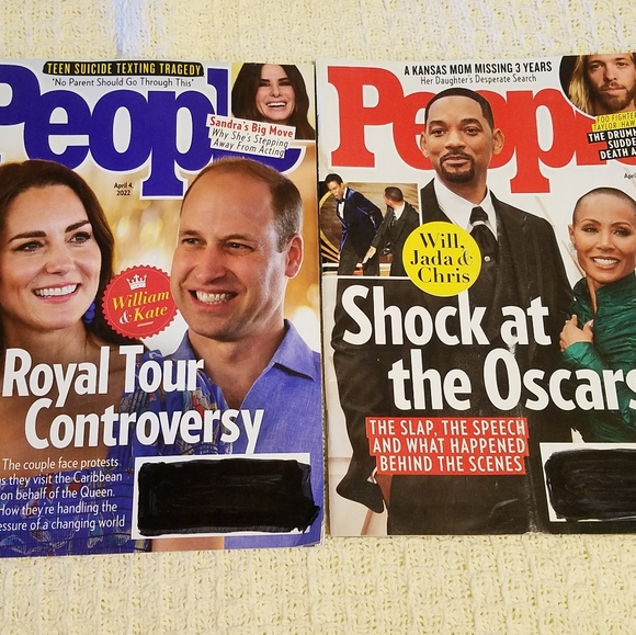 Two magazines 1 People Magazine April 4, 2022 issue1 People Magazine Apr - Picture 12 of 12